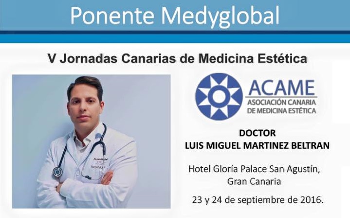 MEDYGLOBAL presente en las V Jornadas Canarias de Medicina Estética